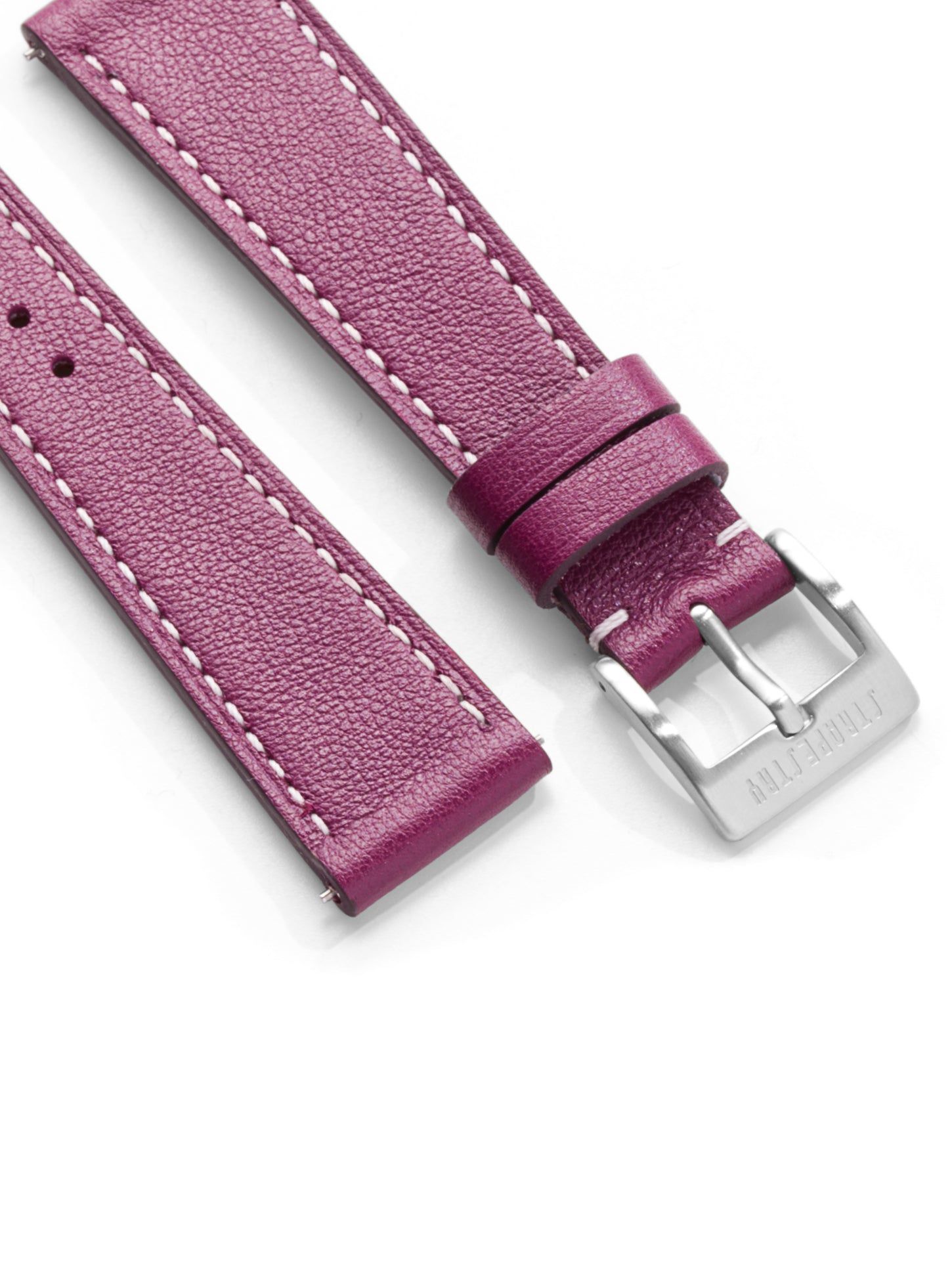 Aubergine Natural Grain Leather