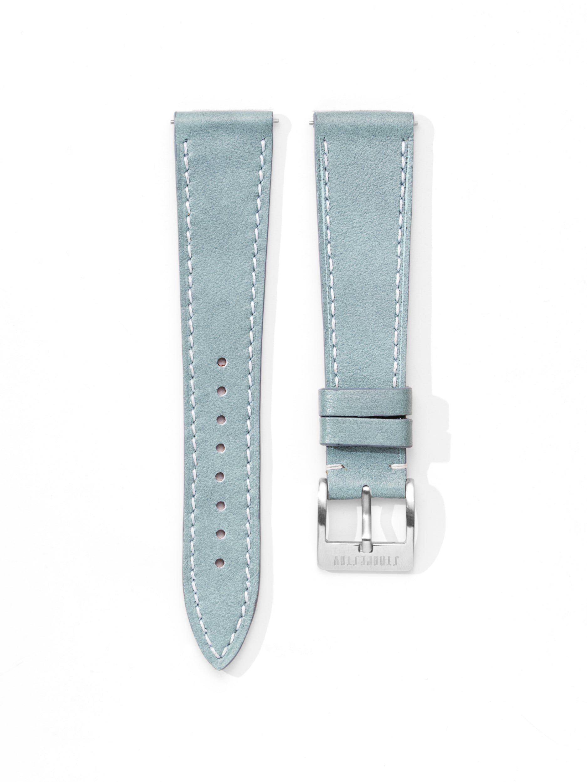 Marine Blue Smooth Leather