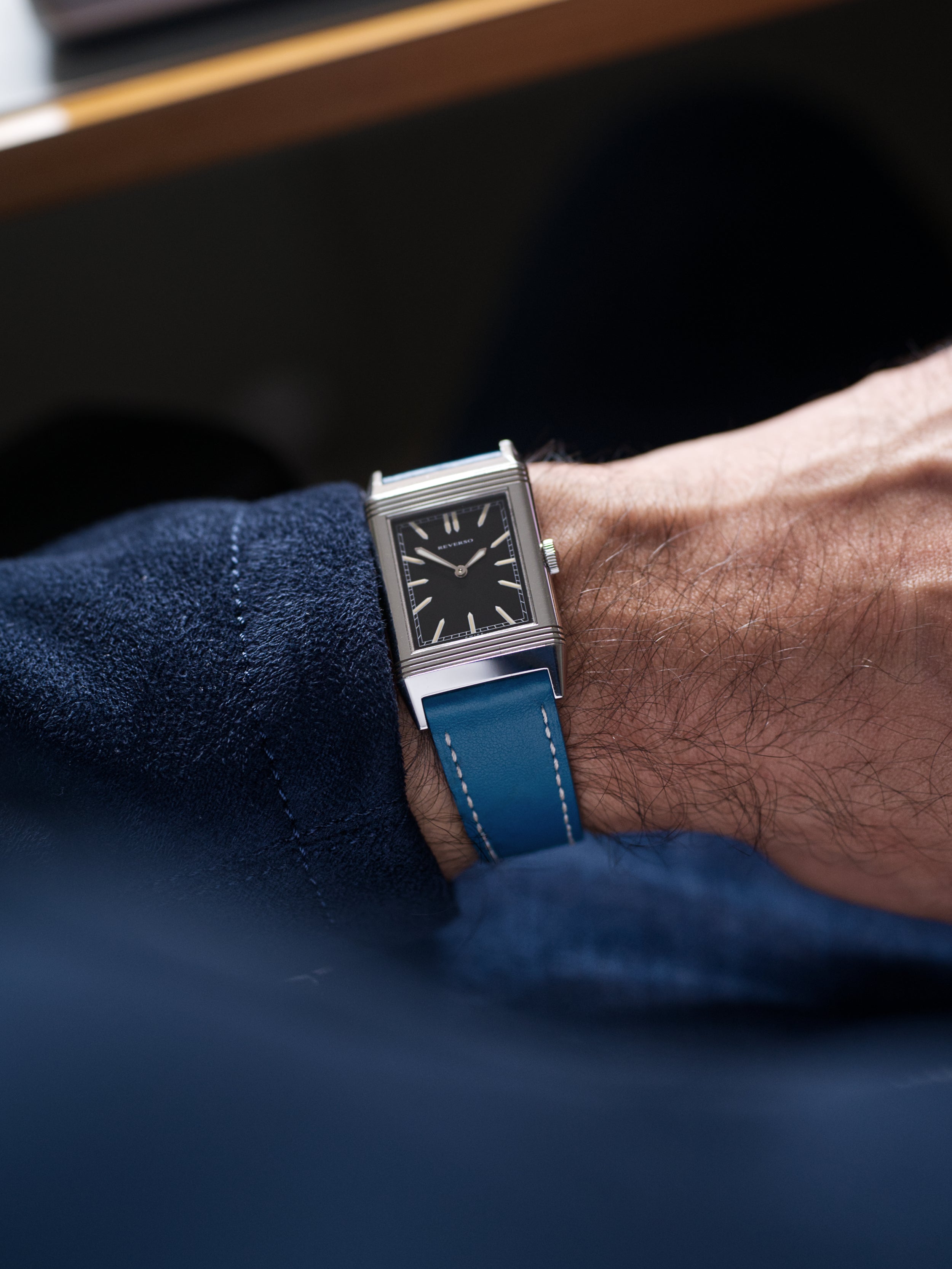 Azure Smooth Leather