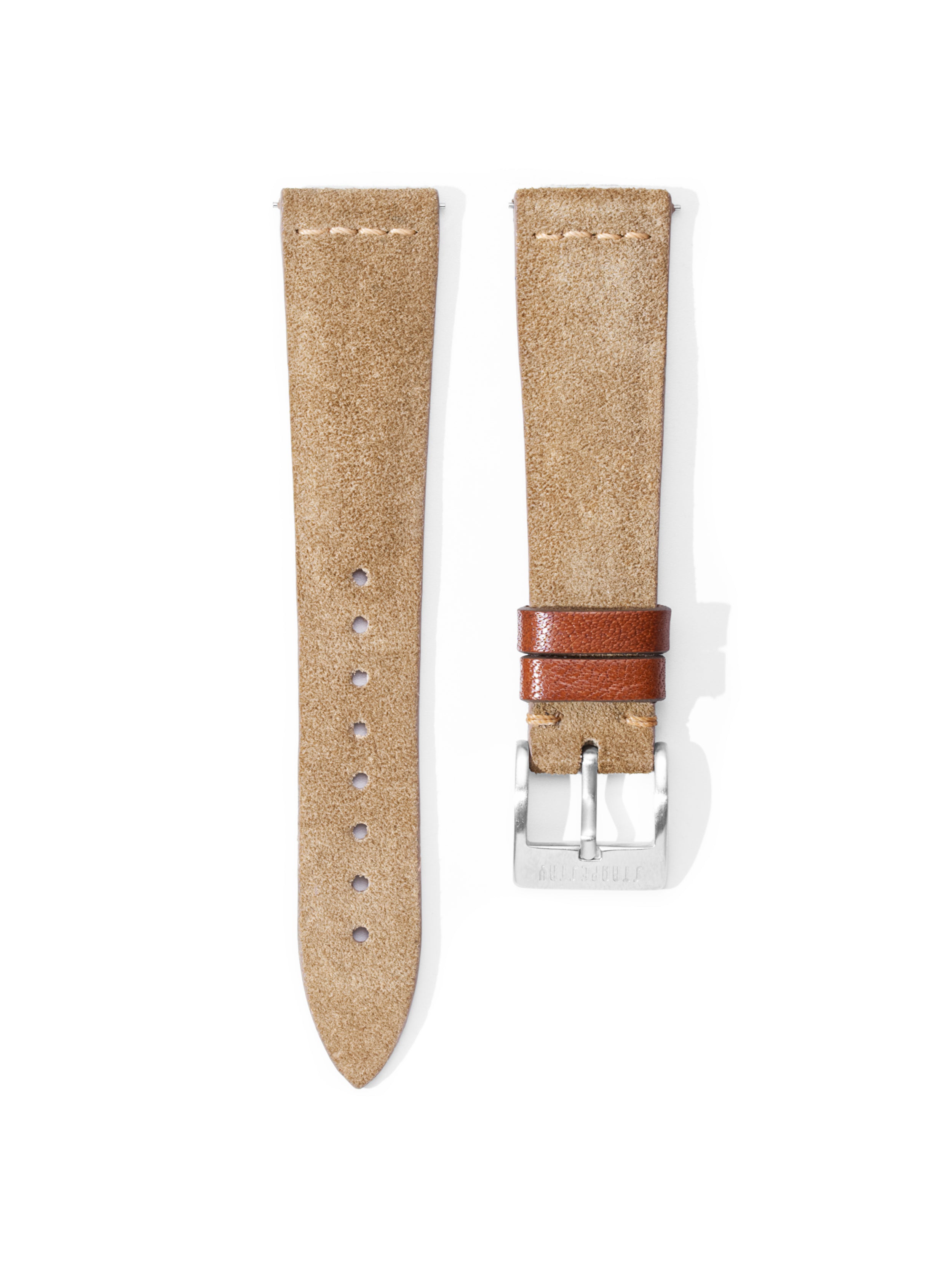 Camel Brown Suede Leather