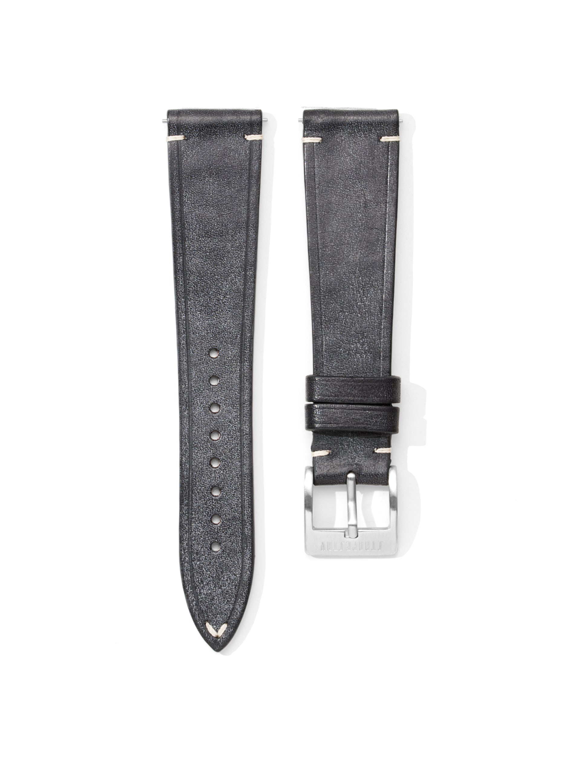 Slate Distressed Leather