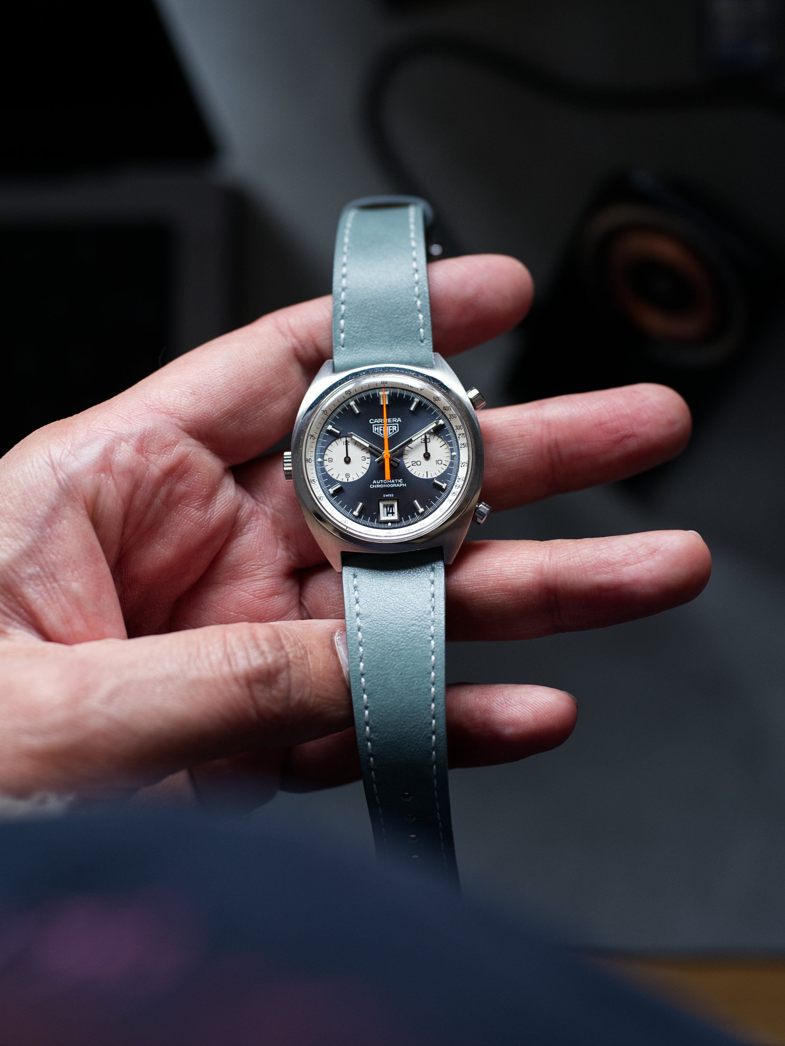 Mint Smooth Leather