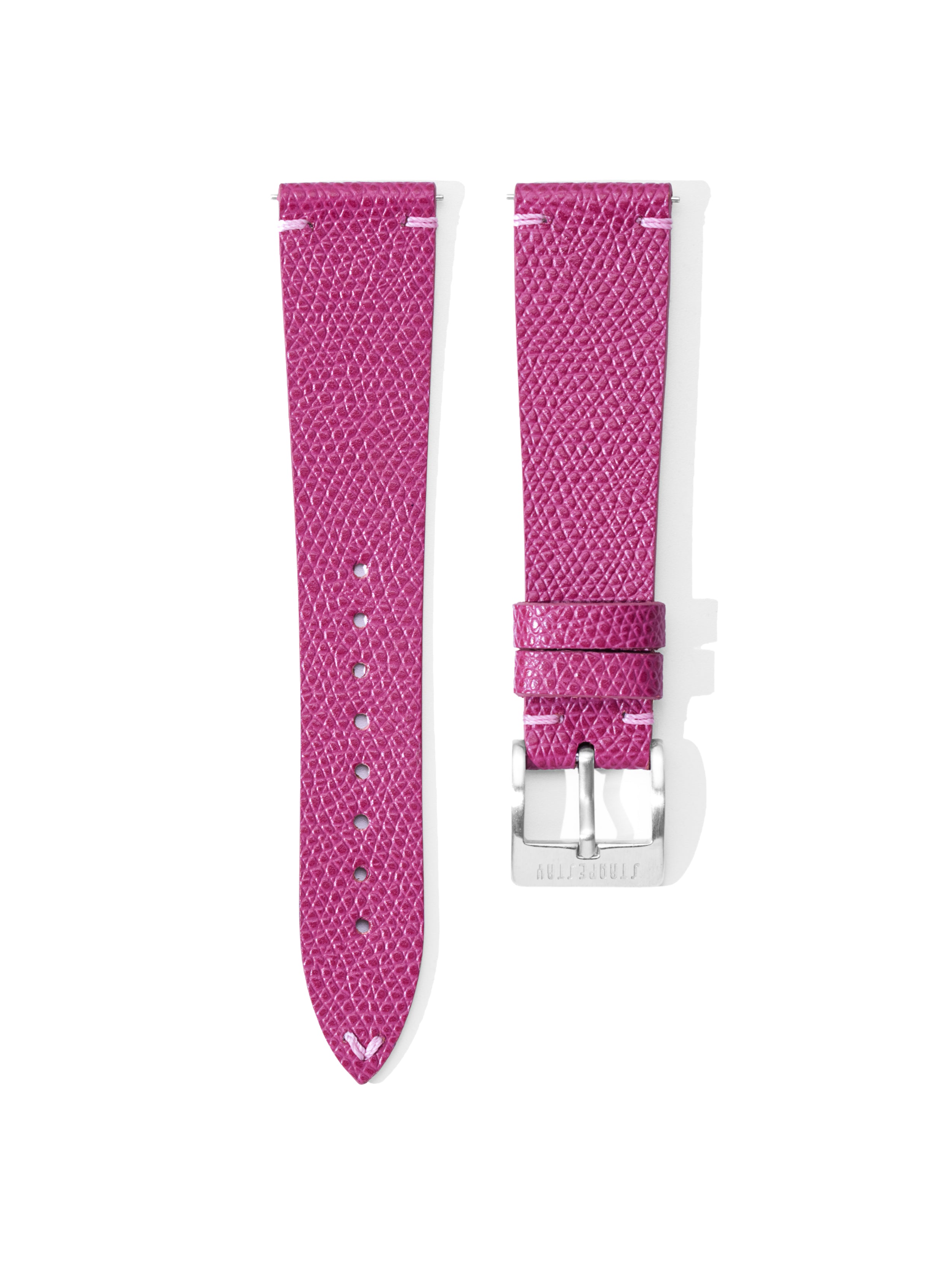 Dark Pink Epsom Leather