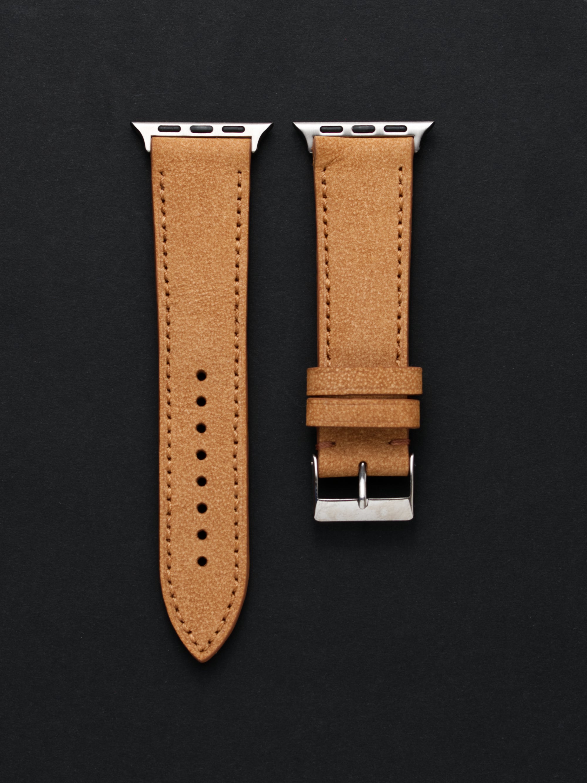 Sunset Beige Nubuck Leather for Apple Watch