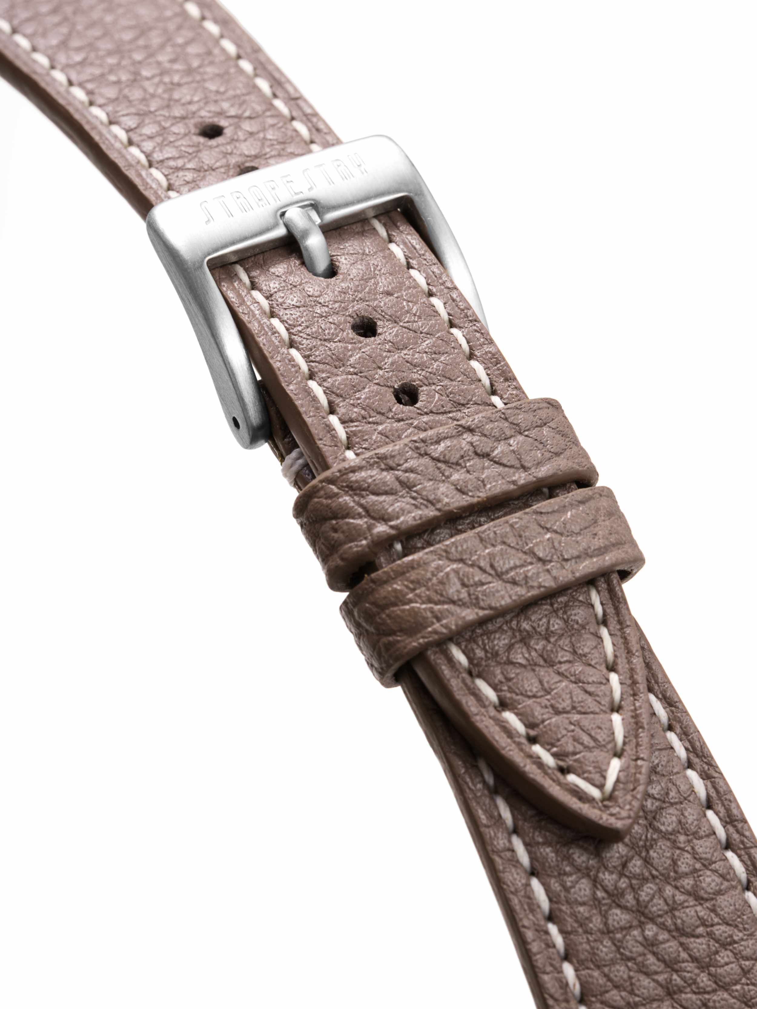 Taupe Togo Leather Strap Detail